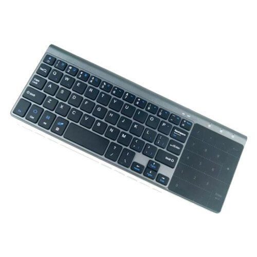 Wireless  Keyboard with Numeric Touchpad for Notebook PC  TV Portable 59 Keys Wireless  Keyboard 1