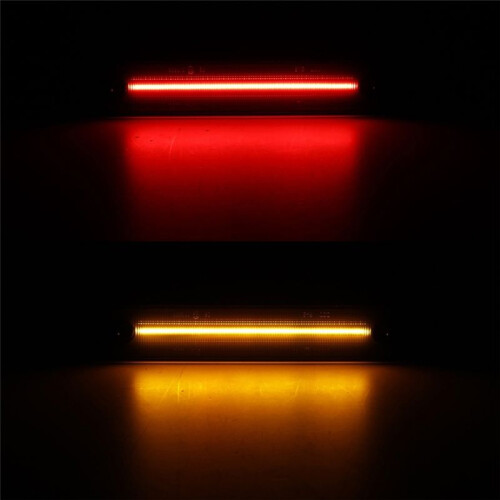 4PCS Smoked Shell Car Front Rear LED Side  Light for  H2 2003-2009 Double Row Light 1