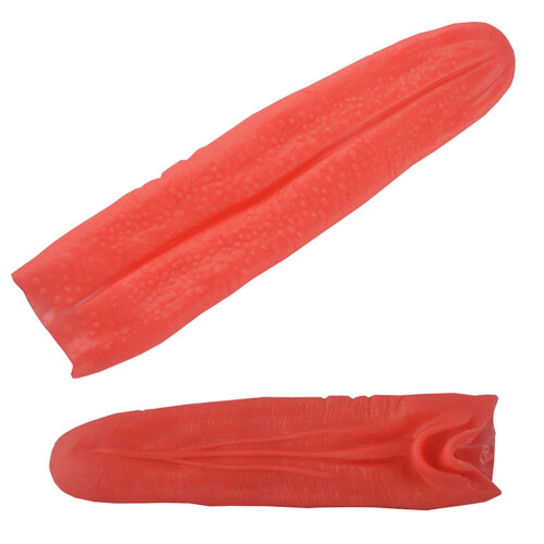 2Pièces Accessoires Festifs Langue Rouge Durable En Caoutchouc 2
