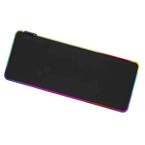 1 Pcs Large Gaming Mouse Pad Light Modes Touch Control Extended Soft Computer Keyboard Mat Non-Slip Rubber Base 2