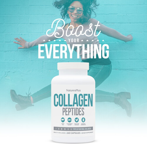 NaturesPlus, Kollagen-Peptide, 240 Kapseln 2