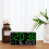 Frameless Digital Clock, Multi-Functional Wall-Mounted/Standing Clock, Minimalist Digital Display Clock 6