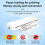 A4 Portable Thermal Printer Inkless BT Wireless Portable Printer Min Portable A4 Label Maker Home Office Use White 8