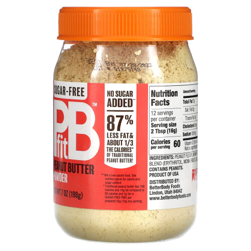 PBfit, Πουδρά Χυμό Καστανιάς, Μη Ζαχαρωμένο, 7 oz (198 g) 2