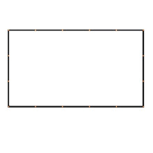 Portable Projector Screen Simple Curtain Anti-Light 120 Inches Projection Screens for Home Outdoor Office Projector