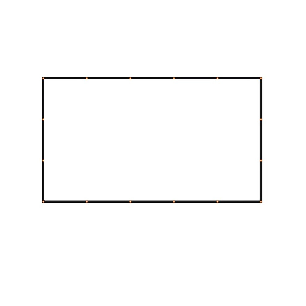 Portable Projector Screen Simple Curtain Anti- 120 Inches Projection Screens For Home Outdoor Office Projector Light 6031271094409