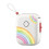 Portable Thermal Printer  Printer with Stickers Printer for Storage Office Home Rainbow Color 2