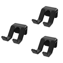 Suporte para Controle de 3 Peças para Suporte de Gamepad de Parede para PS5 para PS4 para  One  Pro Adesivo/Parafusos Suporte de Parede