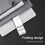 Supporto di Raffreddamento Pieghevole per Laptop con Ventola di Raffreddamento, Supporto per Tablet, Supporto di Raffreddamento per Notebook con 7