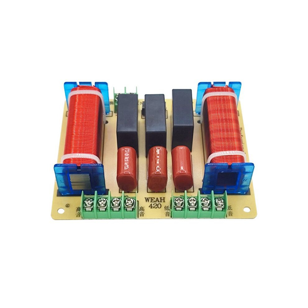 420 Adjustable Crossover Divider 400W Speaker Crossovers Systems 4 Way Adjustable Audiophiles For Enhances Sound 6031548613241