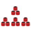 12Pièces Outil Ponceur Pour Embouts Queue Billard Portable 6