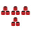 12Pièces Outil Ponceur Pour Embouts Queue Billard Portable 7