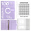 100 Envelopes Money Saving Challenge, 100 Envelope Challenge Binder, Money Saving Binder, Budget Book () 2