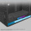 Computer Case M-ATX/ ITX Computer PC USB2.0 Chassis Support SSD 3.5 Inch HDD  PSU Case 5