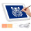 Rechargeable A4 LED Light Box for Tracing, Wireless Lightbox Drawing Light Table Light Pad Light Copy Board for Artists 3