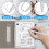 10 Pcs for  Maker Pen Tips, Replacement Nibs Fits for  2/1 S-Pen Super Note Stylus 5