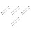 8Pcs Durable Gas Strut Closure Cover Support Pneumatic Rod Silver 10