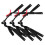 6Pcs Construction Hard Hat Strap Adjustable Black PP Chin Strap 2