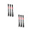 6Pcs Construction Hard Hat Strap Adjustable Black PP Chin Strap 6
