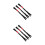 6Pcs Construction Hard Hat Strap Adjustable Black PP Chin Strap 7
