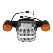 Luz Traseira de LED para Motocicleta, Luz de Freio e Seta para  Low Rider FXLR 2018-2020 Low Rider S 2020-2025, Preta