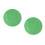 2Pièces Table De Jeu Vert Rond En Velours Antibruit 6