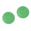2Pièces Table De Jeu Vert Rond En Velours Antibruit 9