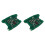 2X 433MHz 2 Button Remote Key FOB Circuit Board for  307 /  2000-2017 73373067C 1