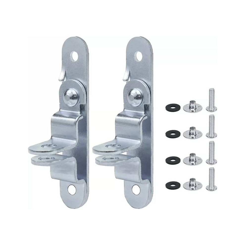 2Pcs Cargo Trailer Door Hasp Keeper Lock Handle Enclosed Car Hauler For Ramp Padlock Cargo Trailer Door Hasp Lock 6034120138200