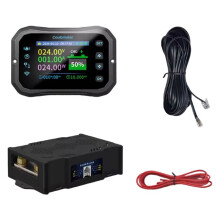 Medidor de Coulomb WiFi KM160F Volt-Amperímetro de Potência Indicador de Capacidade de Bateria de Chumbo-Ácido de Lítio Monitor de Bateria de RV