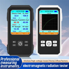 Multifunctional Electric Magnetic Field RF Radiation Detector Electromagnetic Radiation Tester Radio Frequency Meter B