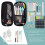 Solid Pencil Case High Capacity Stationery Pen Holder Bag School Student Glue Ruler Eraser Box Gift Organizer 6