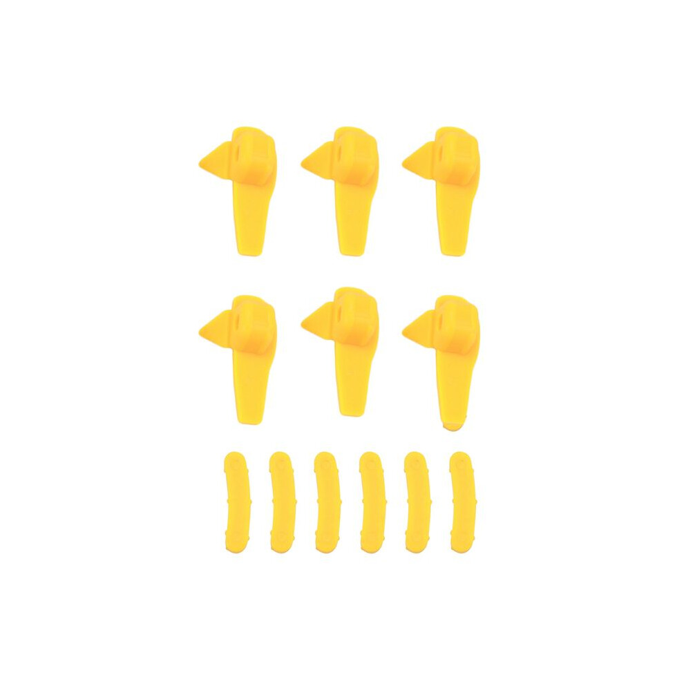36Pcs Tyre Changer Part Nylon Mount Demount Duck Insert Rim Protector Yellow 6031271037840