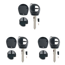 3X Car Remote Key 2 Buttons Fit for Swift Sx4 Alto Jimny Vitara Ignis 2007-2013 433Mhz