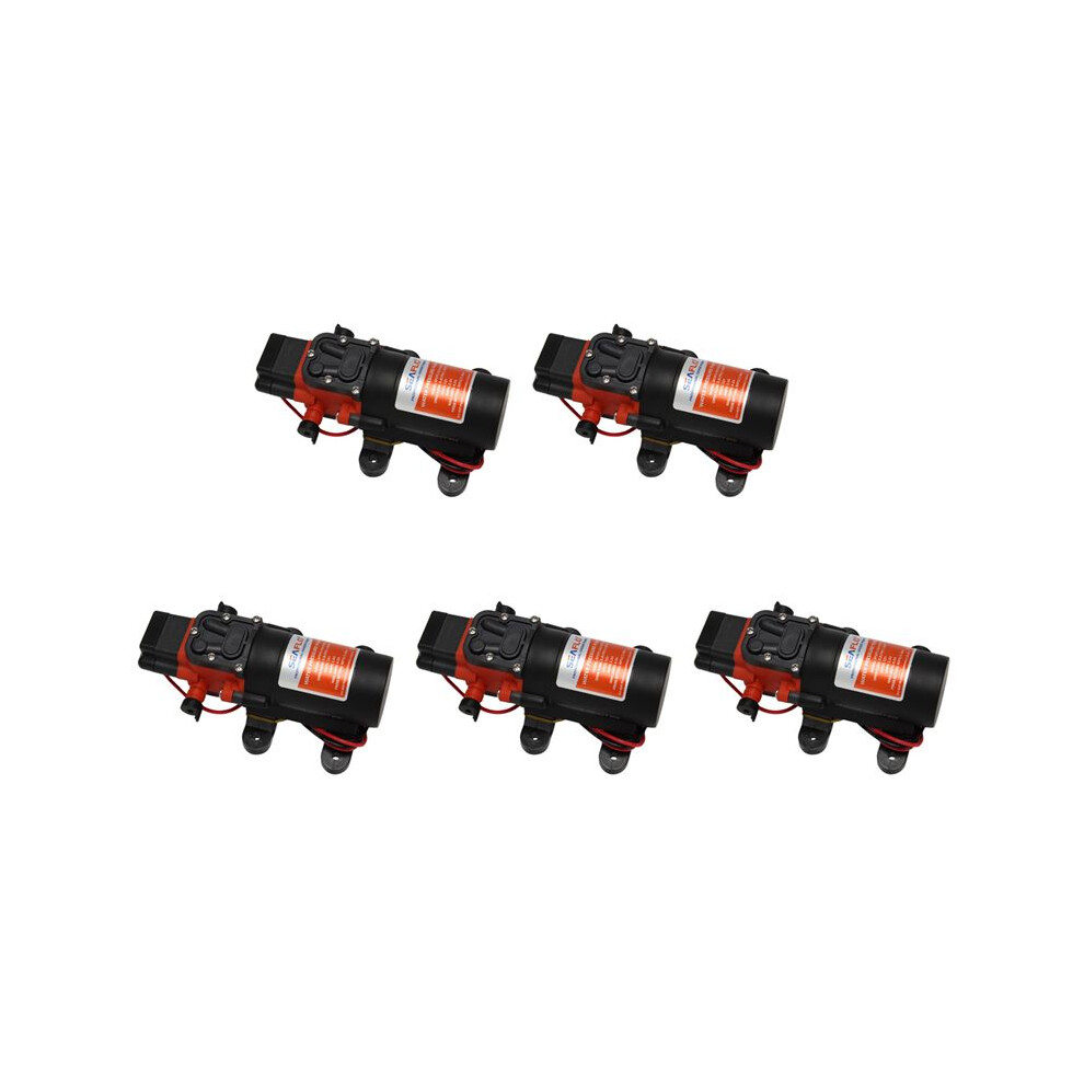 5X Seaflo 12V Water Pressure Diaphragm Pump 3.8 Lpm 1.0 Gpm 40 Psi - Caravan/Rv/Boat/Marine 4711089294988