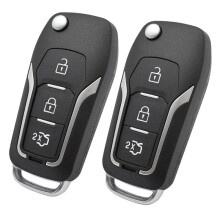2X Car Remote Key Shell Remote Key Case Cover for Focus Fiesta Mondeo S-Max C-Max
