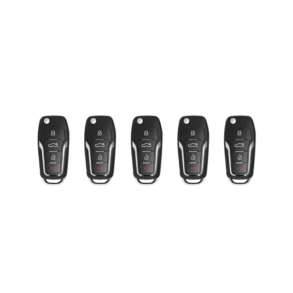 5X For Xhorse Xkfo01en Universal Wire Remote Key Fob Flip 4 Button For Style For Vvdi Key Tool 6031487721410