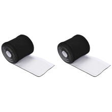 Neoprene Troll Sleeve, Trolling Motor Wires/Cable Organizer Sleeve - Black/White (2Pack),60 Inch