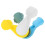 16Pièces Cuillères Silicone Attachable Réutilisables Bébé 3