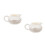 2Pièces Crème Laitier Céramique Petit Usage 6