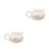 2Pièces Crème Laitier Céramique Petit Usage 9