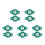 10Pièces Râpe Ciboule Vert Compact Usage Polyvalent 6