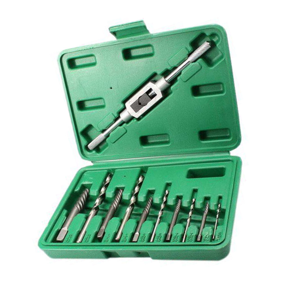 11Pcs Damaged Screw Extractor Kit For M3-M12 Steel Removal 6901389644783
