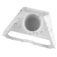 Adaptador de 3 Tubos para Montaje en Poste, Montaje en Techo, Conectores de Tubos, Placa de Montaje, Montaje en Techo para Antena Estándar.
