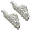 4Pcs Steel Sofa Folding Hinges Self-Locking Joint Hinges for Chairs 2