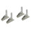 4Pcs Steel Sofa Folding Hinges Self-Locking Joint Hinges for Chairs 5