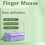 Wireless Mouse - Compact Ring Mouse with Dual-Mode 2.4G+Bt Mice Compatible with Multiple Systems Horizontal and 6
