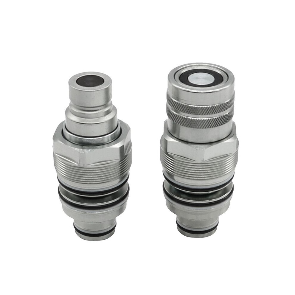 6680018 6679837 Hydraulic Flat Face Quick Coupler For Skid Steer 6133606764978