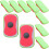 30Pièces Effaceurs Ergonomiques Rouge En Mousse Pour École 2
