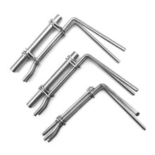 3-Piece Hydraulic Cylinder Piston Rod Sealing U-Cup Mounting Tool Kit Easy to Operate Professional Tool
